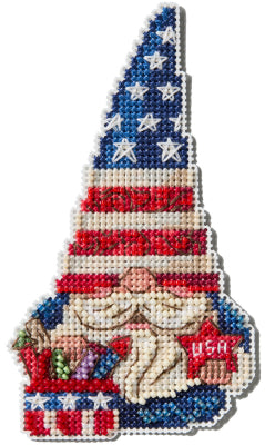 Mill Hill Jim Shore Patriotic Gnome JS202514