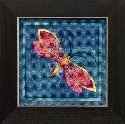 Mill Hill Laurel Burch Dragonfly Capri Cross Stitch Kit LB14-1911