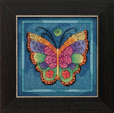 Mill Hill Laurel Burch Butterfly Capri Cross Stitch Kit LB14-1914