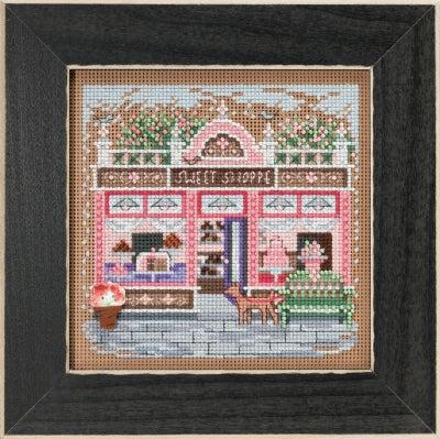 Mill Hill Sweet Shoppe Cross Stitch Kit  Buttons & Beads MH141812