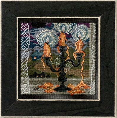 Mill Hill Midnight Glow Cross Stitch Kit 2018 Buttons & Beads MH141826