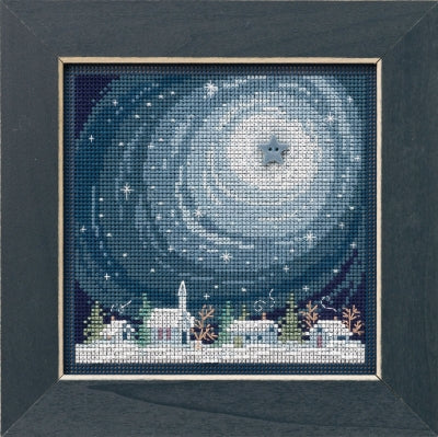 Mill Hill Winter Glow Cross Stitch Kit Buttons & Beads MH141933