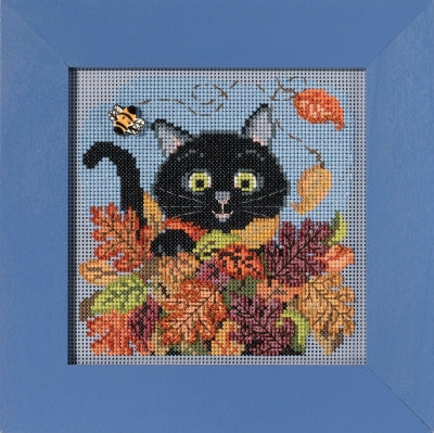 Mill Hill Playful Cat Cross Stitch Kit 2021 Buttons & Beads MH142122