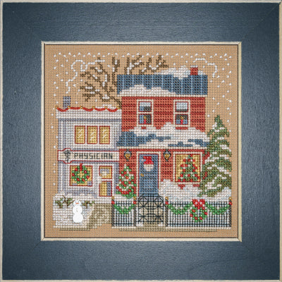 Mill Hill Village Physician Cross Stitch Kit Buttons & Beads MH142334
