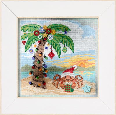 Mill Hill Sandy Claws Cross Stitch Kit Buttons & Beads MH142531