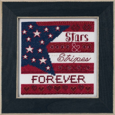 Mill Hill Patriotic Quartet Kit - Stars & Stripes design  MH171911