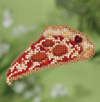 Mill Hill Pizza Slice Cross Stitch Kit MH181823