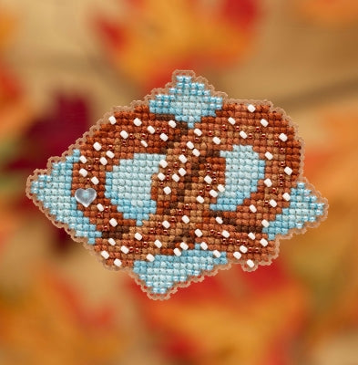 Mill Hill Pretzel Cross Stitch Magnet Kit MH18-1926