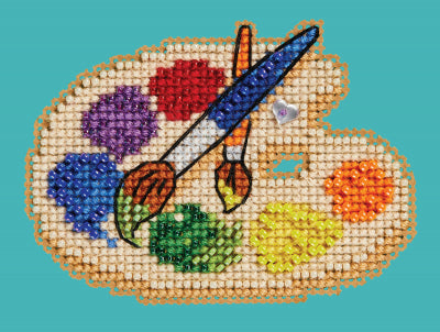 Mill Hill Painter's Palette Cross Stitch Magnet Kit MH18-2415