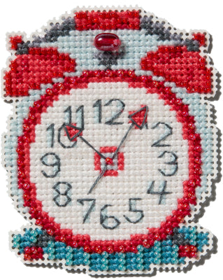 Mill Hill Vintage Clock Cross Stitch Magnet Kit MH18-2516