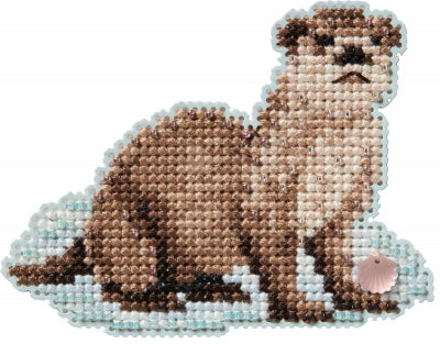 Mill Hill Otter Cross Stitch Kit MH182521