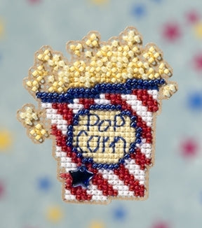 Mill Hill Popcorn Cross Stitch Kit MH189103