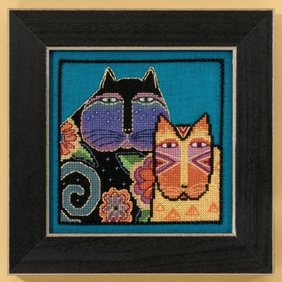 Mill Hill Laurel Burch Feline Friends Cross Stitch Kit LB30-5116