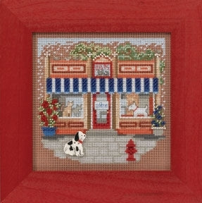 Mill Hill Pet Shoppe Cross Stitch Kit  Buttons & Beads MH144103