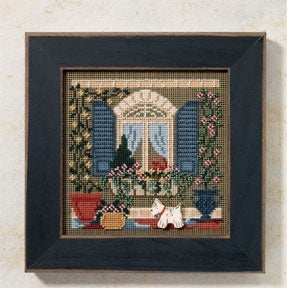 Mill Hill Window Friends Cross Stitch Kit 2006 Buttons & Beads MH146106