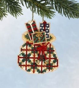 Mill Hill Santa's Closet - Santa's Sack Cross Stitch Kit MH16-6303