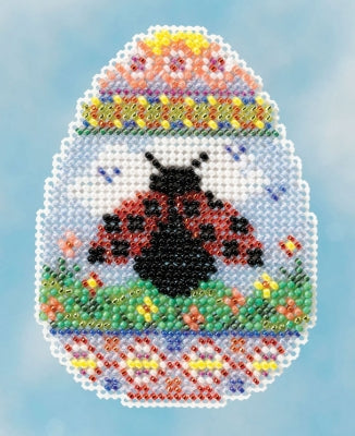 Mill Hill Lady Bug Egg Cross Stitch Kit MH181615