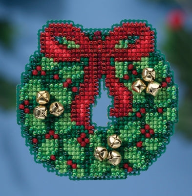 Mill Hill Winter Holiday Collection - Jingle Bell Wreath MH18-1632