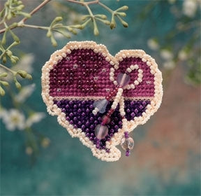 Mill Hill Treasured Heart Cross Stitch Kit MH186104
