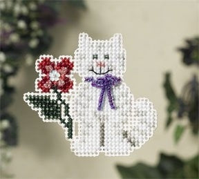 Mill Hill Tropical Kitty Cross Stitch Kit MH187103