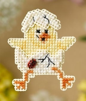 Mill Hill Spring Chick Cross Stitch Kit MH182013
