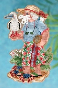 Mill Hill Tropical Santas - Christmas Island Santa MH202303