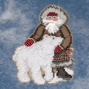 Mill Hill Nunavut Santa Cross Stitch Kit 2009 Arctic Circle Santas  MH209303