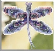 Mill Hill Sapphire Dragonfly Cross Stitch Kit MHDF1
