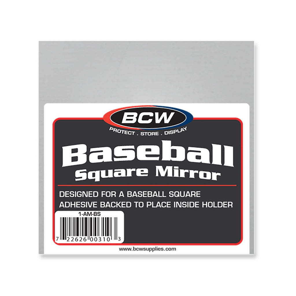 BCW Baseball Holder Adhesive Mirror - Sports display cases - hobbymasterstore - hobbymasterstore