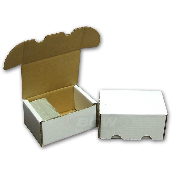 BCW Corrugated Cardboard Storage Box for 300 trading cards - Storage Boxes - Hobby Master - hobbymasterstore