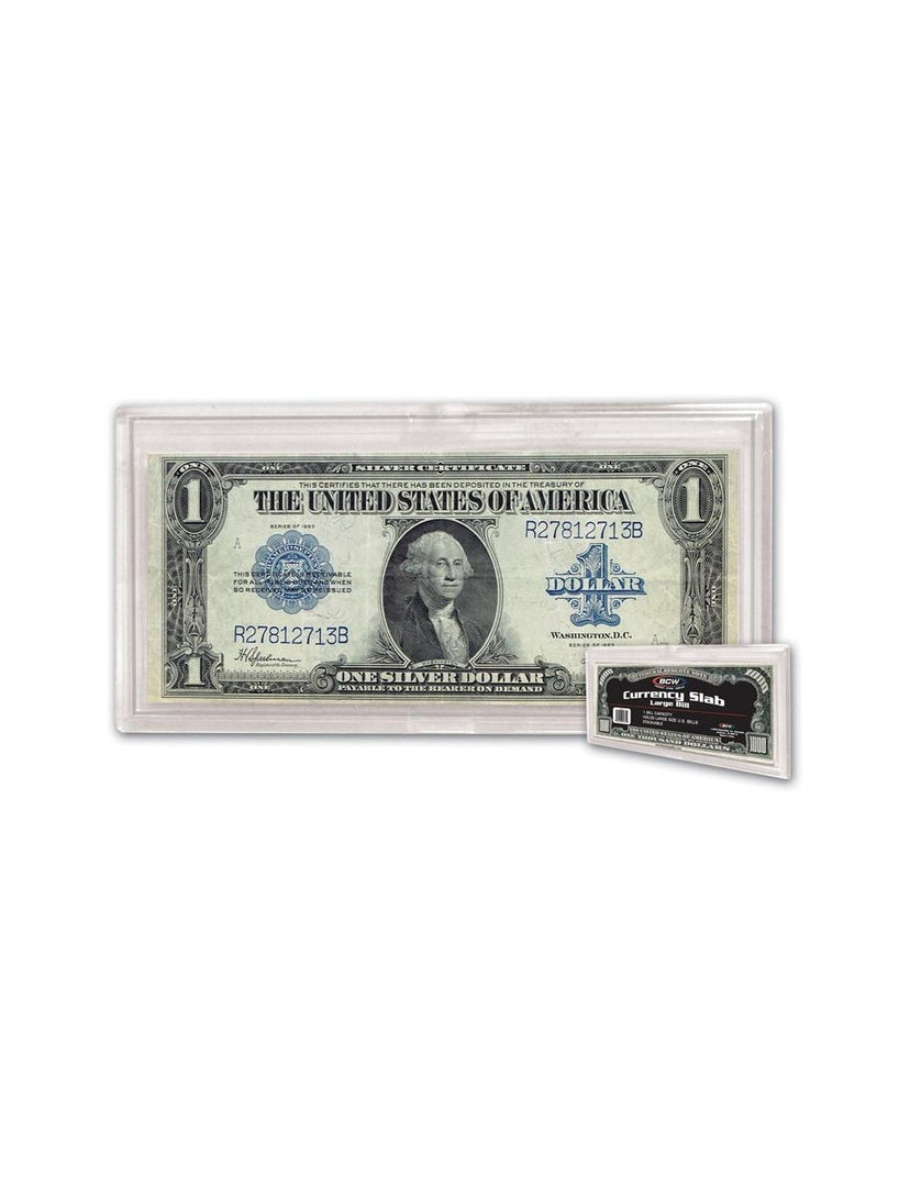 BCW Large Currency Slab Holder - Large Bill