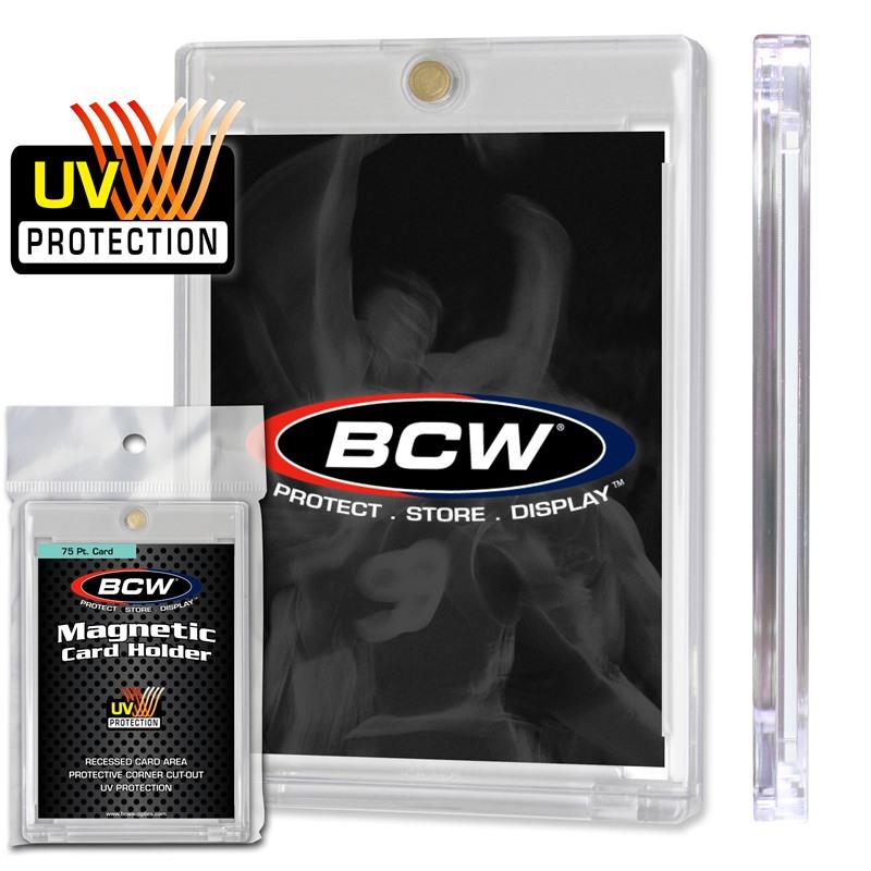 BCW magnetic card holder - 75pt. - Trading Card Sleeves & Screwdowns - hobbymasterstore - hobbymasterstore