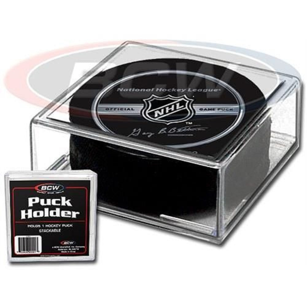 Hocky Puck Holder - Trading Card Sleeves & Screwdowns - BCW - hobbymasterstore