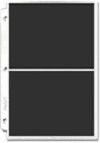 2-Pocket Protective Pages with Backing Cards for Scout Patch Binders - Patch Pages - Hobby Master - hobbymasterstore