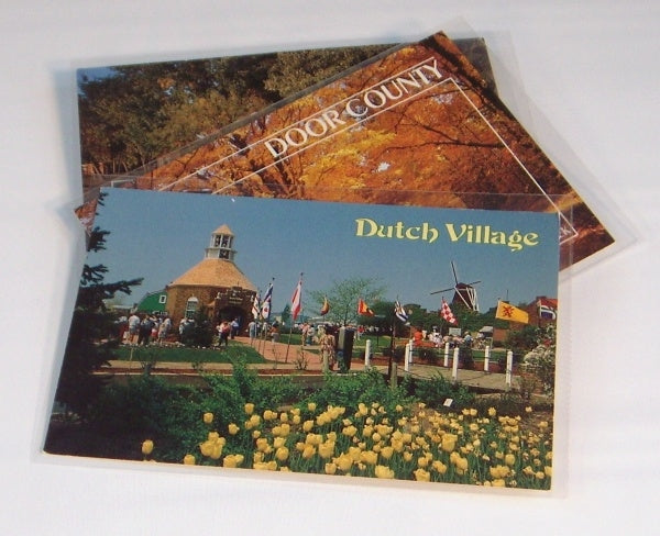Continental Postcard Soft Sleeves 4 3/8" x 6¼" - Postcard Sleeves & Frames - Hobby Master - hobbymasterstore