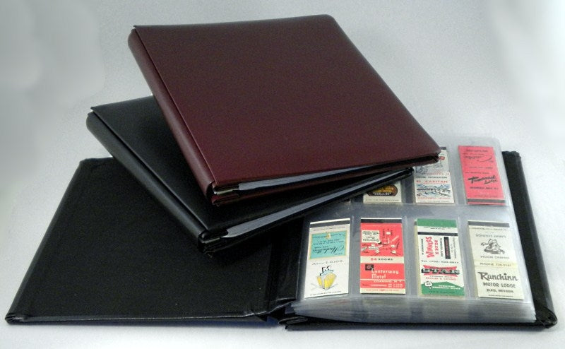 Impresse Leather Matchcover Album - Matchcover Albums - Hobby Master - hobbymasterstore