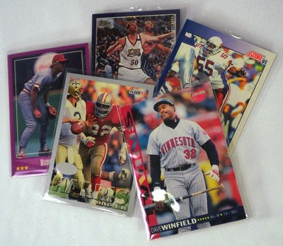 Soft sleeves 2 5/8" x 3 5/8 for standard trading cars