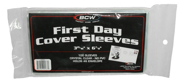 First Day Cover Sleeves - Postcard Sleeves & Frames - Hobby Master - hobbymasterstore