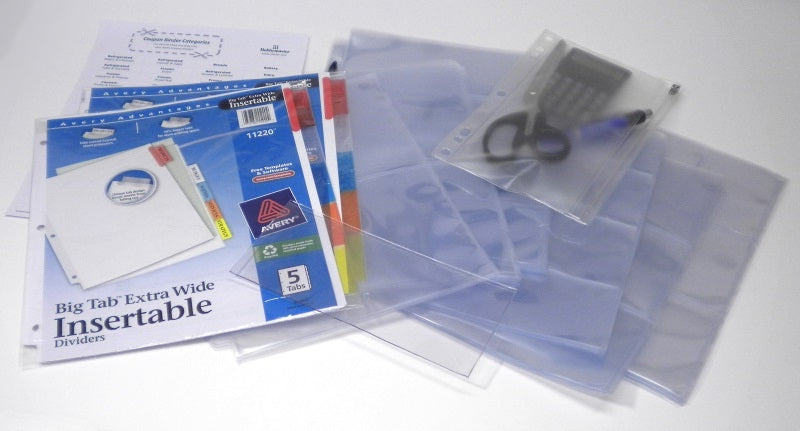 Instant Coupon Binder Kit -- everything you need except the binder - Coupon Pages - Hobby Master - hobbymasterstore