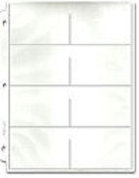 8-Pocket Card Protective Pages - Trading Card Pages - Hobby Master - hobbymasterstore