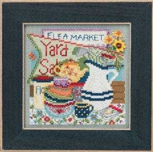 Mill Hill Yard Sale Cross Stitch Kit 2013 Buttons & Beads MH143105