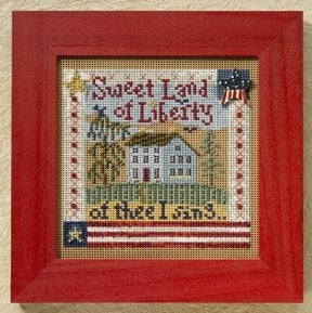 Mill Hill Sweet Liberty Cross Stitch Kit Buttons & Beads Autumn MH14-8204
