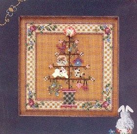 Mill Hill Spring Feather Tree Cross Stitch Kit 1999 Buttons & Beads Spring MHCB143