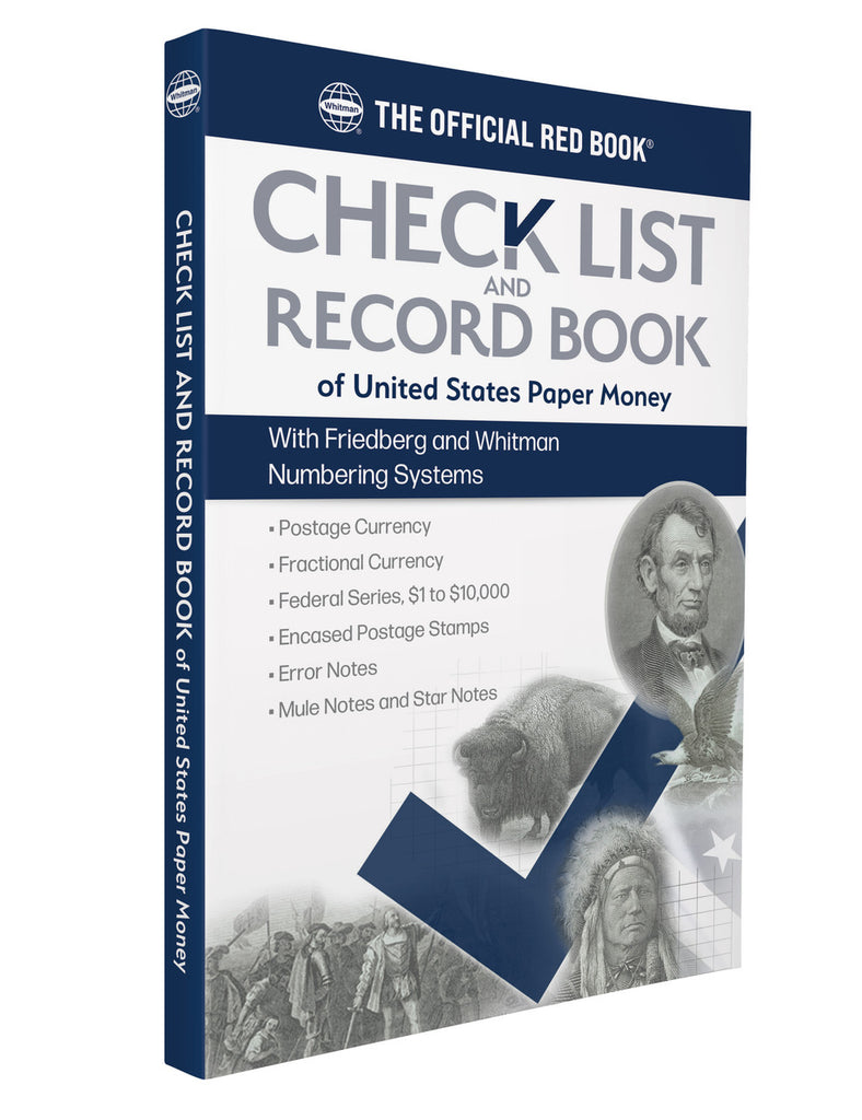 Whitman Check List and Record Book of United States Paper Money