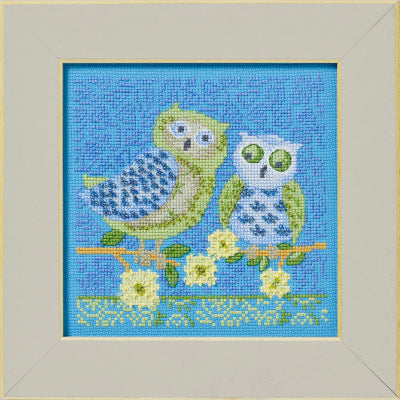 Mill Hill Debbie Mum Artful Owls Cross Stitch Kit -Summer Owl DM302412