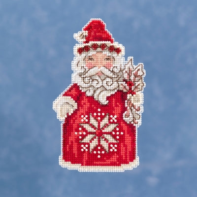 Mill Hill 2019 Jim Shore Nordic Santa Cross Stitch Kit JS201911