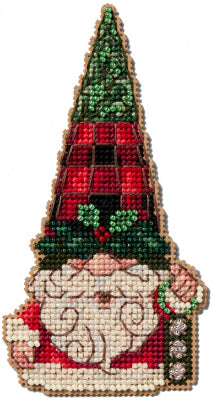 Mill Hill Jim Shore Gnome with Bells Cross Stitch JS202416