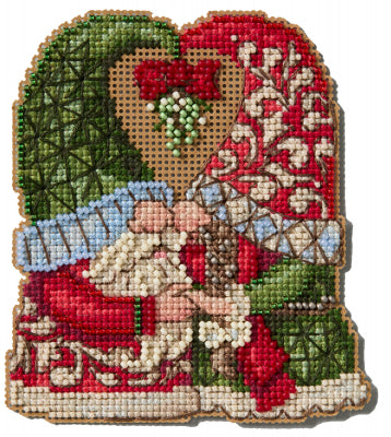 Mill Hill Jim Shore Mistletoe Couple Gnomes JS20-2516