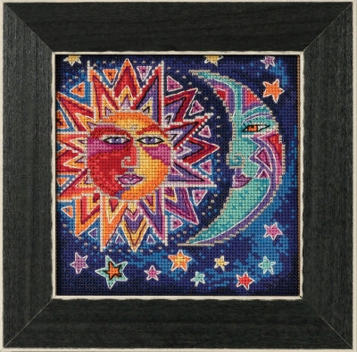 Mill Hill Laurel Burch Sun and Moon Cross Stitch Kit LB14-1813