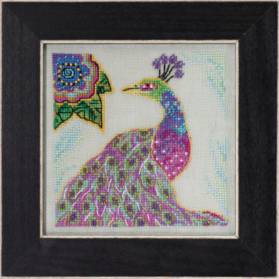 Mill Hill Laurel Burch Peacock Cross Stitch Kit LB202314